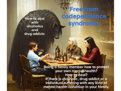 Codependence – How to deal with alcoholics and drug addicts and protect your own mental health